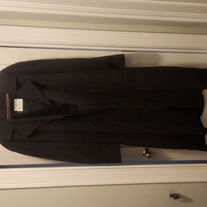 Mens Long Wool Lined (Lining Removable) Coat